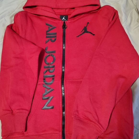 Kids Boys Air Jordan Zip-up Hoodie - Picture 3 of 4